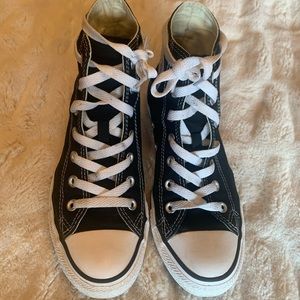 Black High Top Converse Shoes